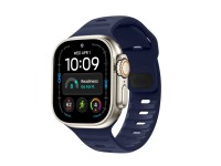 Correa Tech-Protect de silicona para Apple Watch de 44/45/46/49 mm - Azul marino Correa Tech-Protect de silicona para Apple Watch de 44/45/46/49 mm - Azul marino