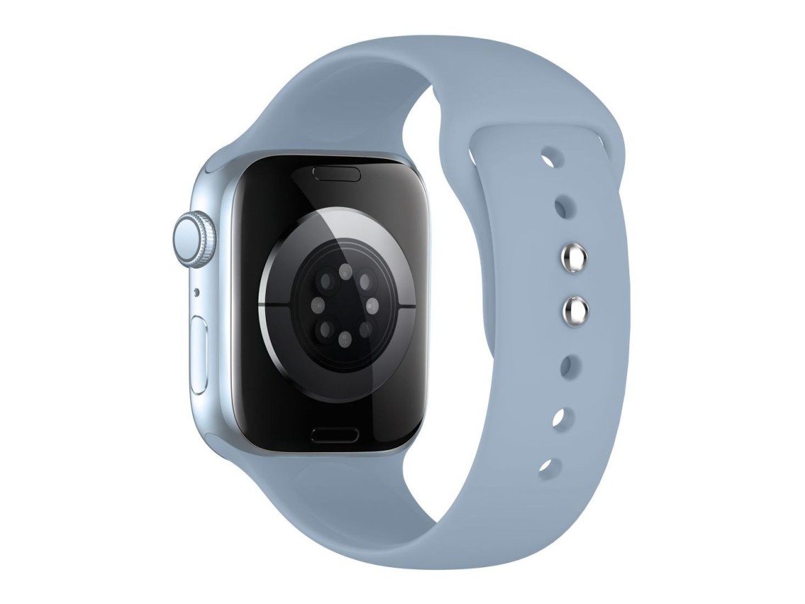 Bracelete em silicone Tech-Protect para Apple Watch 44/45/46/49 mm - Azul