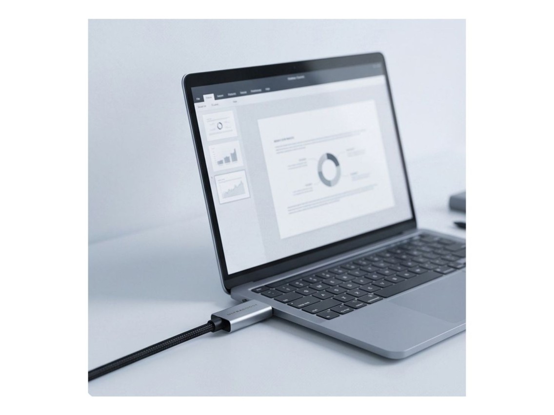 Cable de v�deo Tech-Protect UltraBoost USB-C HDMI 2.1 60Hz de 300 cm - Gris