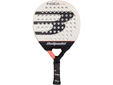 Bullpadel Indiga Woman 2026 Padel Racket / White and Black