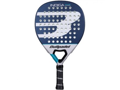 Bullpadel Indiga Power 2026 Padel Racket / White and Blue