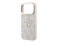 Funda Guess 4G con logo Big Strass para iPhone 18 Pro Max / 17 Pro Max - Rosa