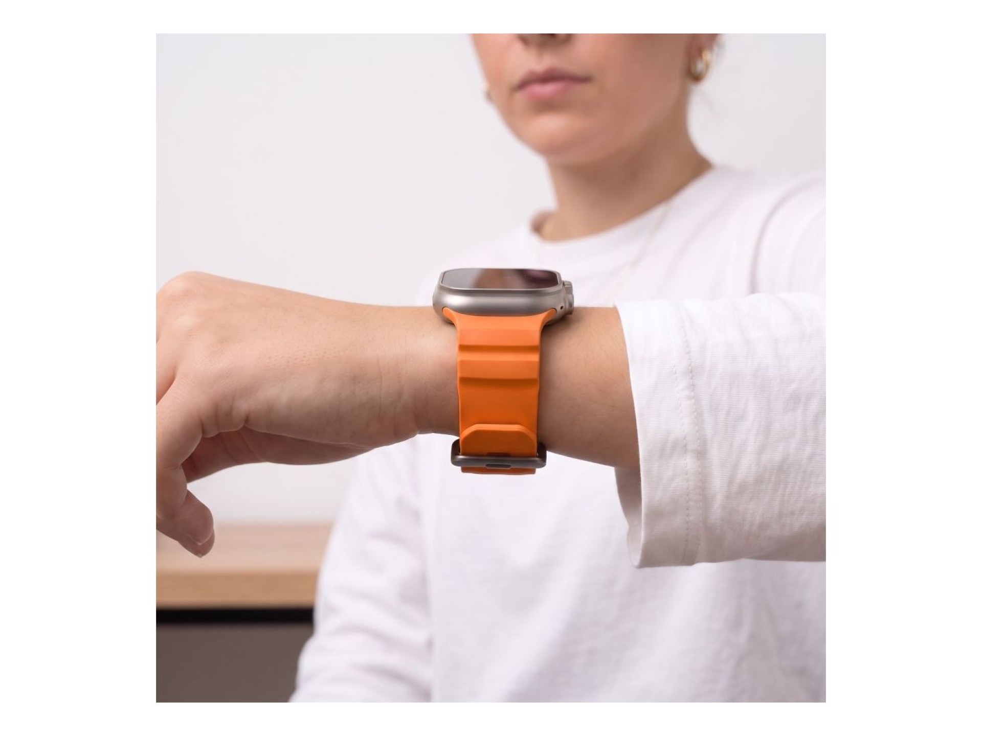 Pulseira Tech-Protect Motion para Apple Watch 44/45/46/49 mm - Laranja