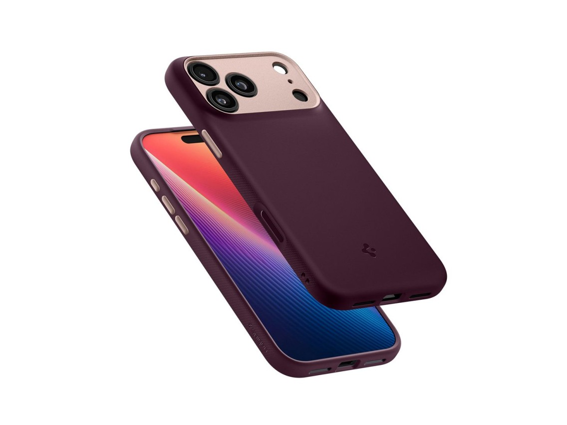 Spigen Nano Pop MagSafe case for iPhone 18 Pro / 17 Pro - dark cherry