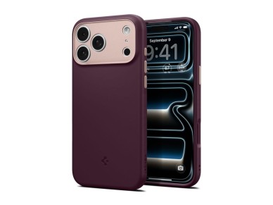 Spigen Nano Pop MagSafe case for iPhone 18 Pro / 17 Pro - dark cherry