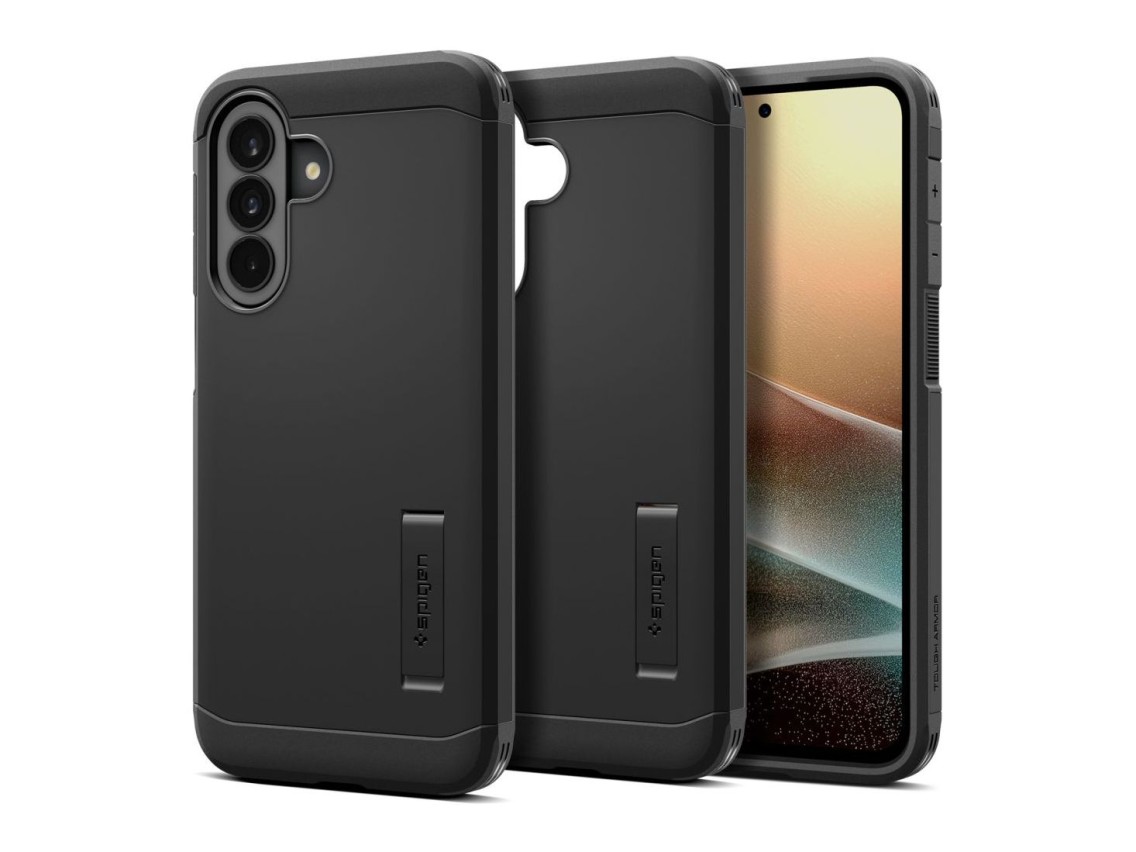 Capa Spigen Tough Armor para Samsung Galaxy A37 5G - preta