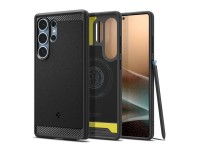 Capa Spigen Rugged Armor Mag para Samsung Galaxy S25 Ultra - Preta
