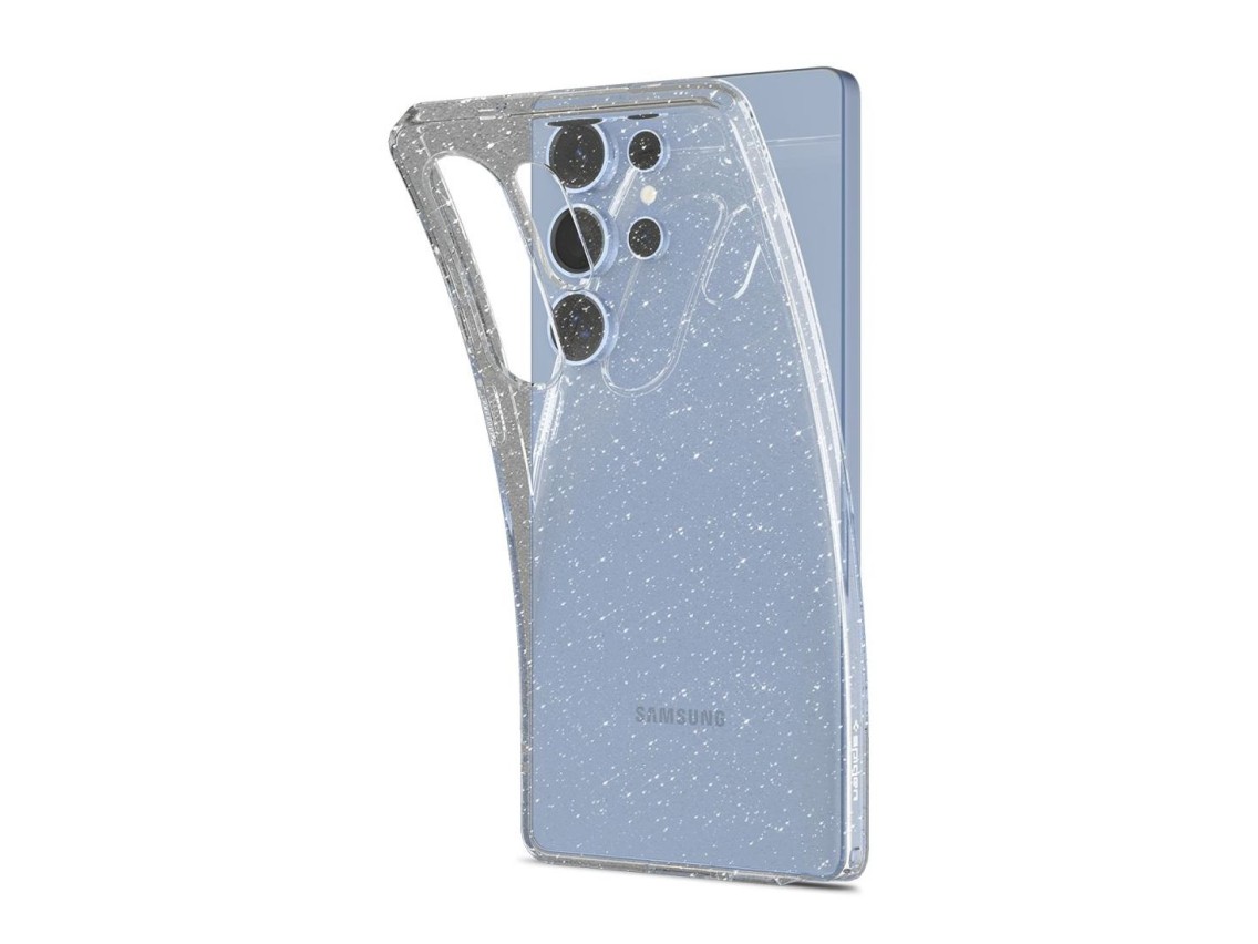 Spigen Liquid Crystal Case for Samsung Galaxy S25 Ultra - Clear and Glitter