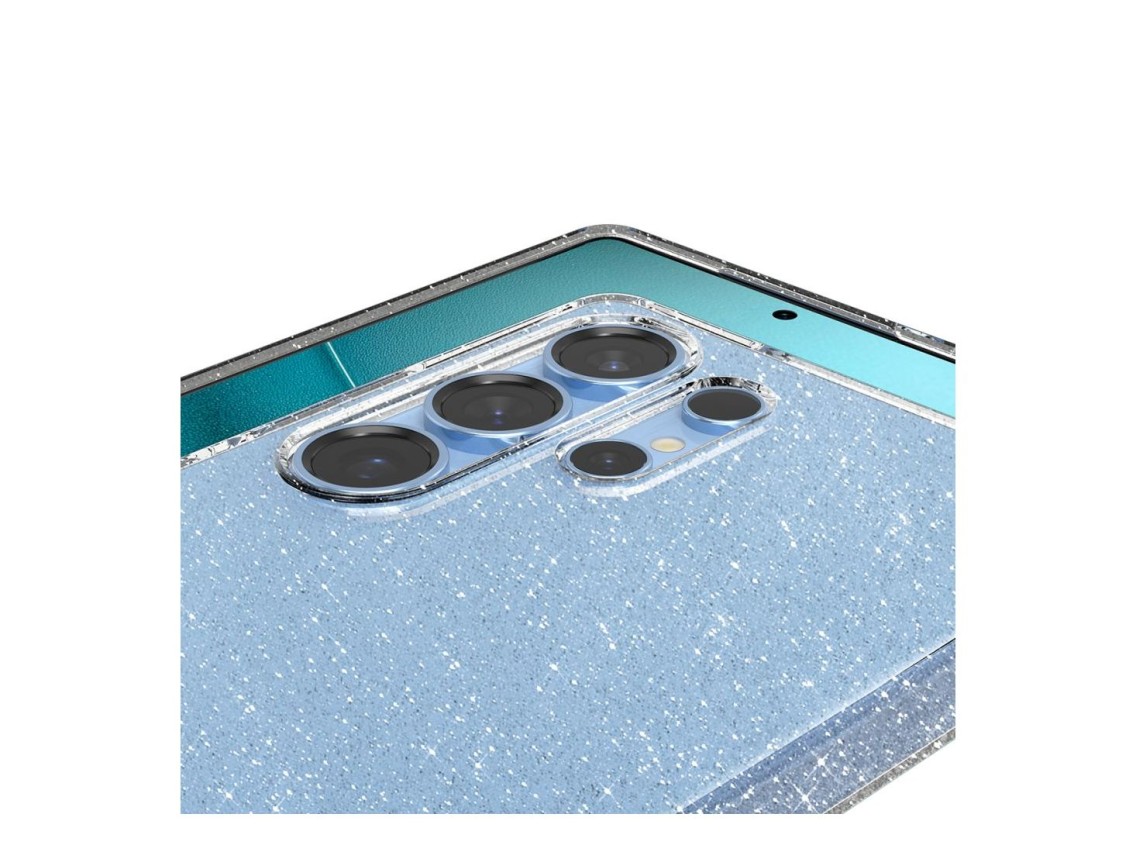 Spigen Liquid Crystal Case for Samsung Galaxy S25 Ultra - Clear and Glitter