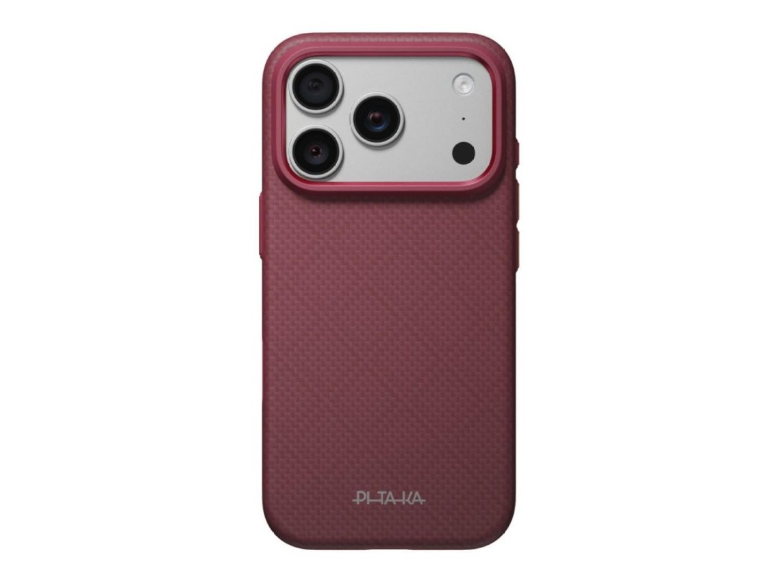 Case PITAKA Summa Case for iPhone 18 Pro / 17 Pro burgundy