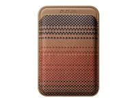 Magnetic wallet PITAKA Woven Wallet MagSafe for phone sunset