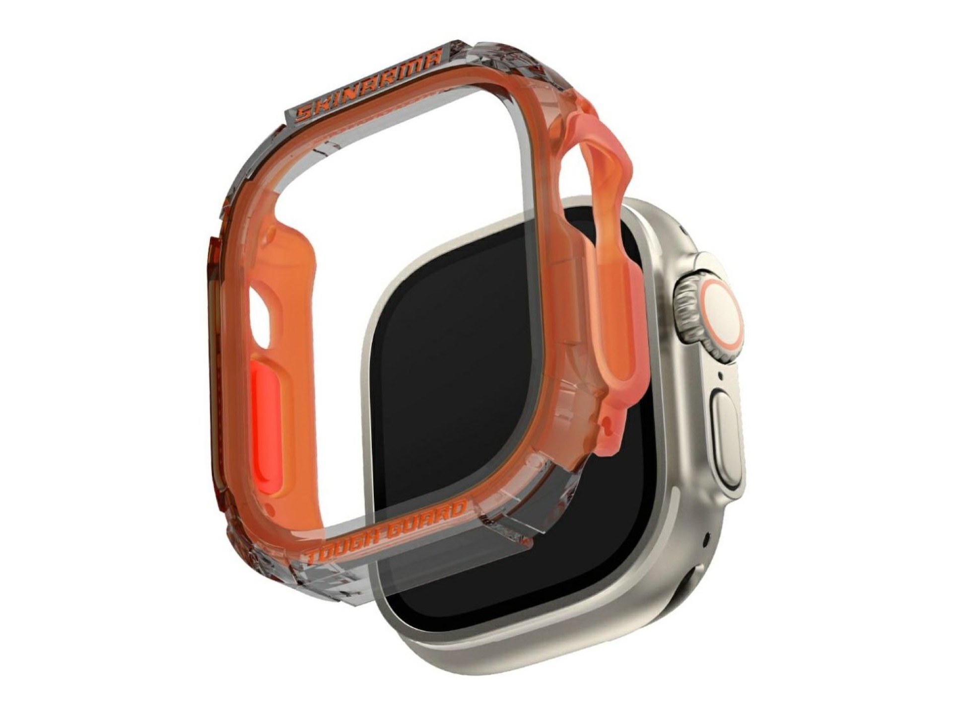 Capa Skinarma Atom para Apple Watch 49mm cor siena