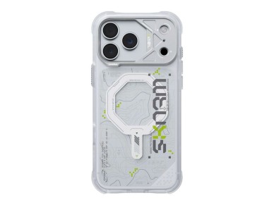 Capa Skinarma Sonar MagSafe para iPhone 18 Pro Max / 17 Pro Max Branca Capa Skinarma Sonar MagSafe para iPhone 18 Pro Max / 17 Pro Max Branca