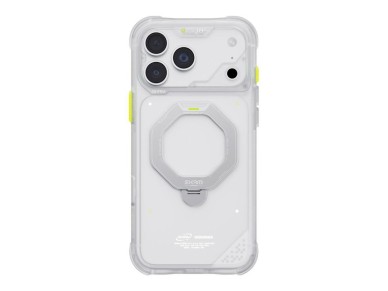 Case Skinarma Saturn MagSafe + Rotating Kick Stand do iPhone 18 Pro Max / 17 Pro Max Frost Case Skinarma Saturn MagSafe + Rotating Kick Stand do iPhone 18 Pro Max / 17 Pro Max Frost