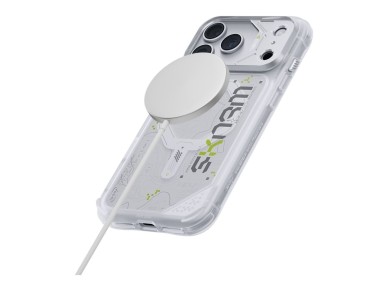 Capa Skinarma Sonar MagSafe para iPhone 18 Pro Max / 17 Pro Max Branca Capa Skinarma Sonar MagSafe para iPhone 18 Pro Max / 17 Pro Max Branca