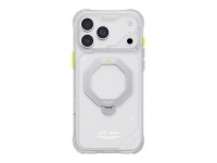 Case Skinarma Saturn MagSafe + Rotating  Kick Stand do iPhone 18 Pro Max / 17 Pro Max Frost