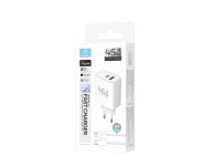 Carregador USB-C 45W TECHANCY TM02128, PD 3.0 PPS, USB-A QC 3.0, Carregamento Rapido, com Cabo USB-C Carregador USB-C 45W TECHANCY TM02128, PD 3.0 PPS, USB-A QC 3.0, Carregamento Rapido, com Cabo USB-C