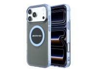 Mercedes AMG IML Transparent Bicolor Block MagSafe Case for iPhone 18 Pro Max / 17 Pro Max - Black a