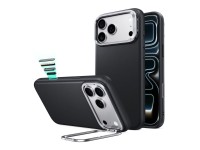 ESR Leather Kickstand MagSafe Case for iPhone 18 Pro Max / 17 Pro Max - Black