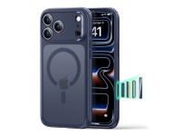 ESR Classic Hybrid MagSafe Case for iPhone 18 Pro / 17 Pro - Matte Navy Blue