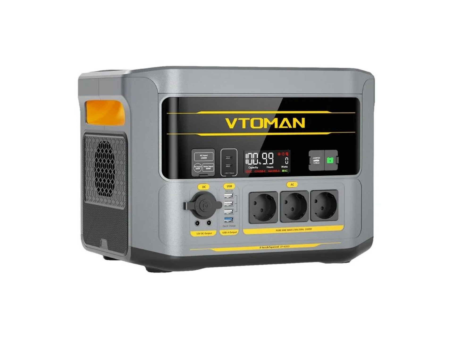 Estación de energía portátil VTOMAN FlashSpeed2400 2400W
