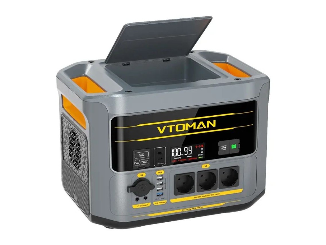 Estação de energia portátil VTOMAN FlashSpeed2400 2400W