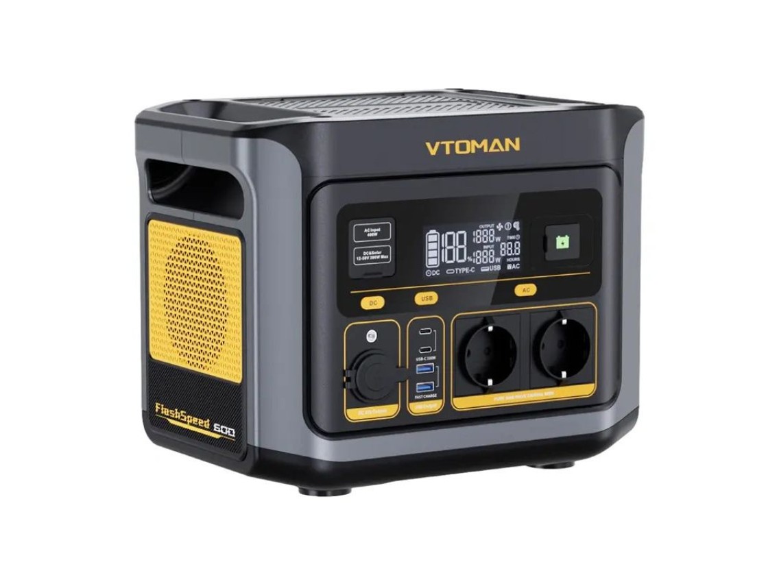 Portable Power Station VTOMAN FlashSpeed600 600W