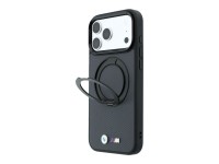 BMW Kevlar Ring Stand 360 MagSafe Case for iPhone 18 Pro Max / 17 Pro Max - Dark Gray