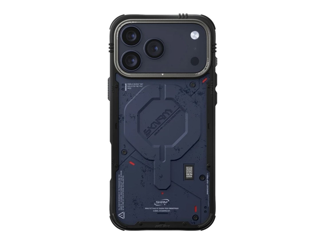 Etui Skinarma Vigor MagSafe do iPhone 17 Pro/18 Pro niebieski