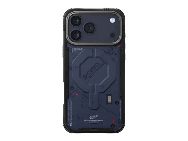 Etui Skinarma Vigor MagSafe do iPhone 17 Pro/18 Pro niebieski