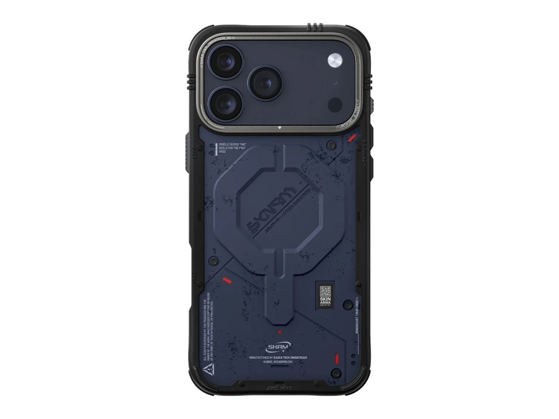 Etui Skinarma Vigor MagSafe do iPhone 17 Pro/18 Pro niebieski