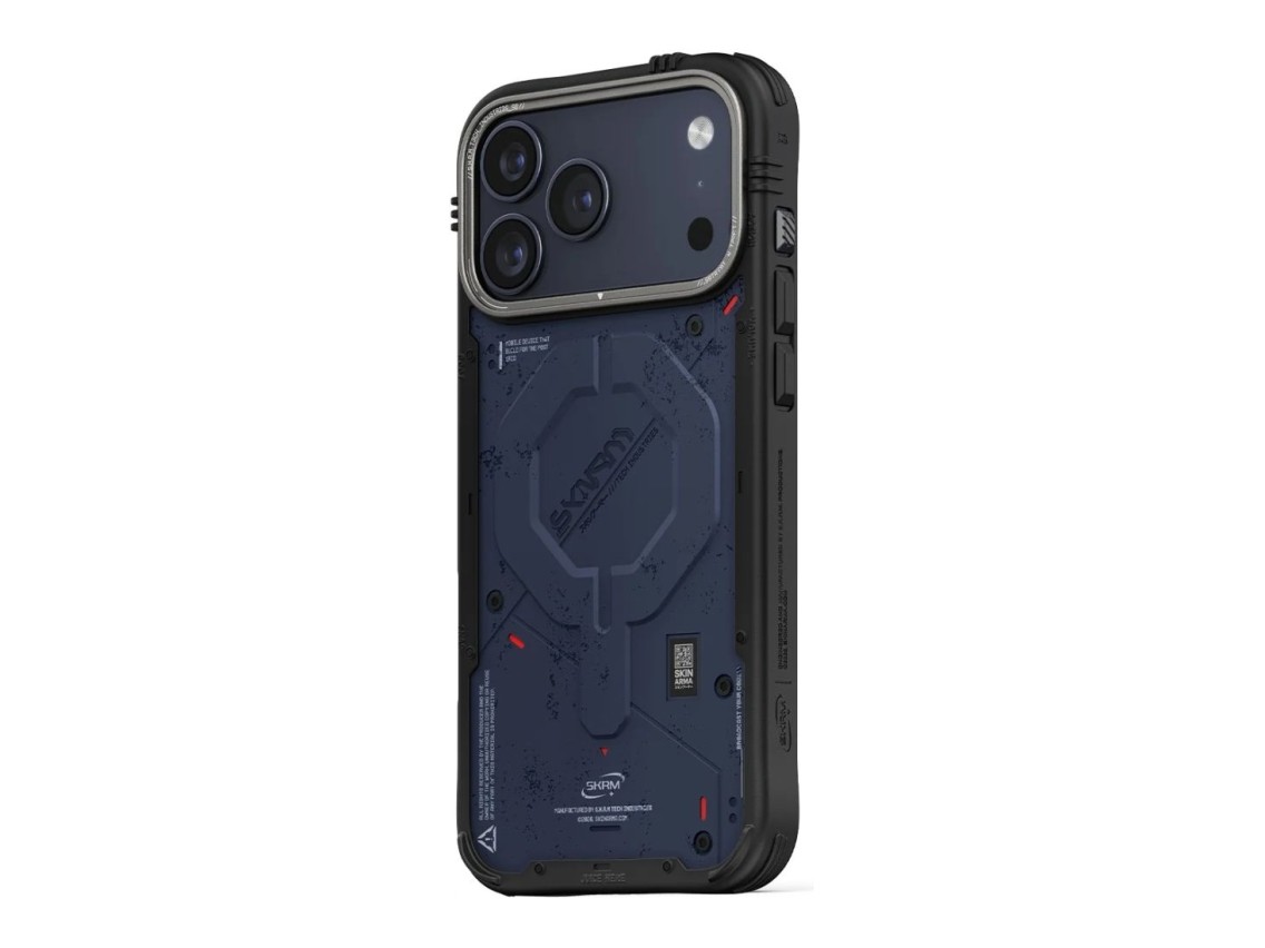 Etui Skinarma Vigor MagSafe do iPhone 17 Pro/18 Pro niebieski