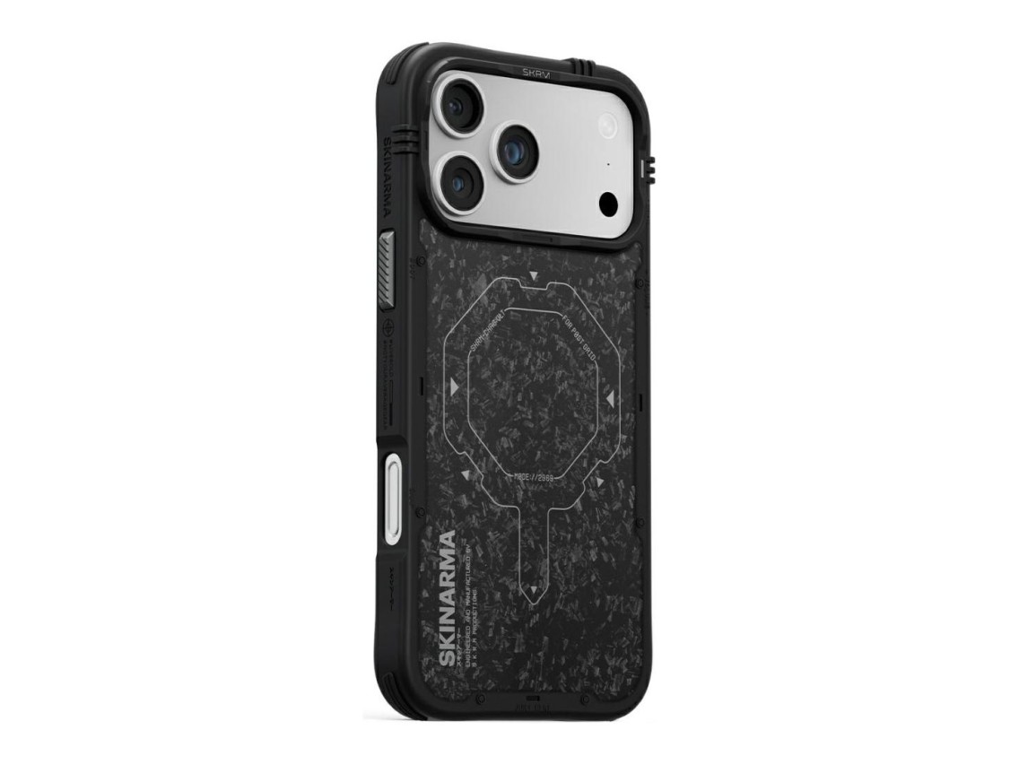 Case Skinarma Vektor MagSafe for iPhone 17 Pro Max onyx